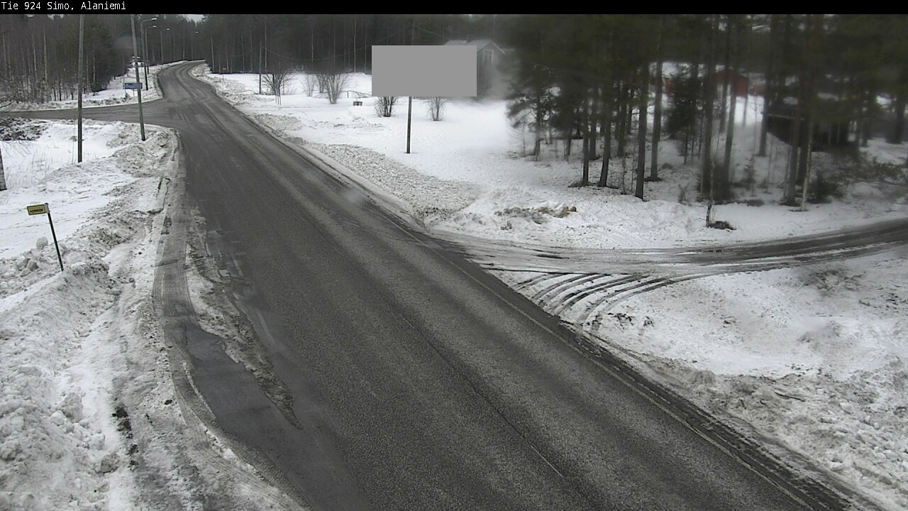 Weather Camera Image Road 924 Simo, Alaniemi, Simo, Lappi