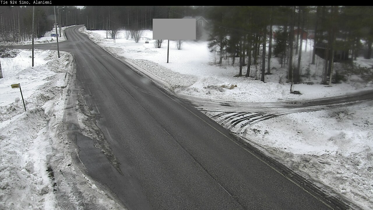 Weather Camera Image Road 924 Simo, Alaniemi, Simo, Lappi