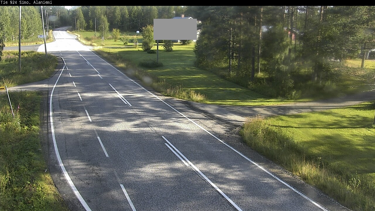 Weather Camera Image Road 924 Simo, Alaniemi, Simo, Lappi
