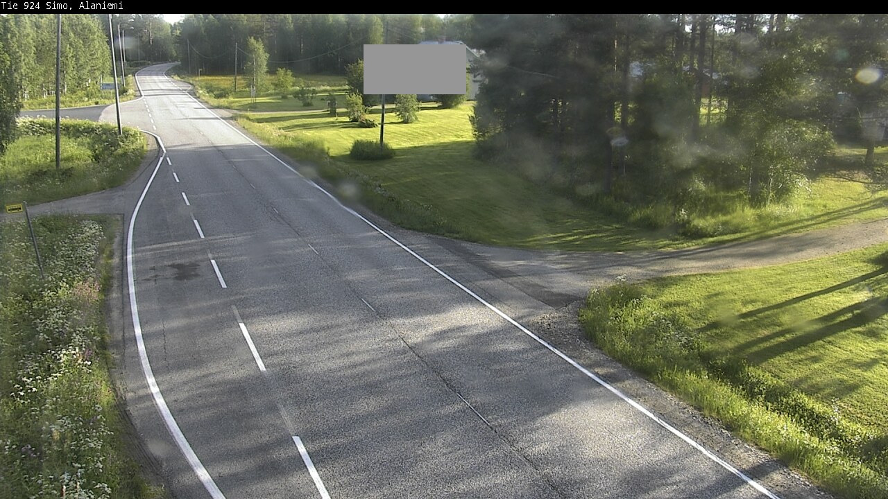 Weather Camera Image Väg 924 Simo, Alaniemi, Simo, Lappi