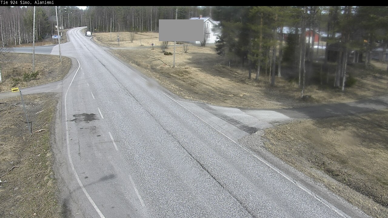 Weather Camera Image Väg 924 Simo, Alaniemi, Simo, Lappi