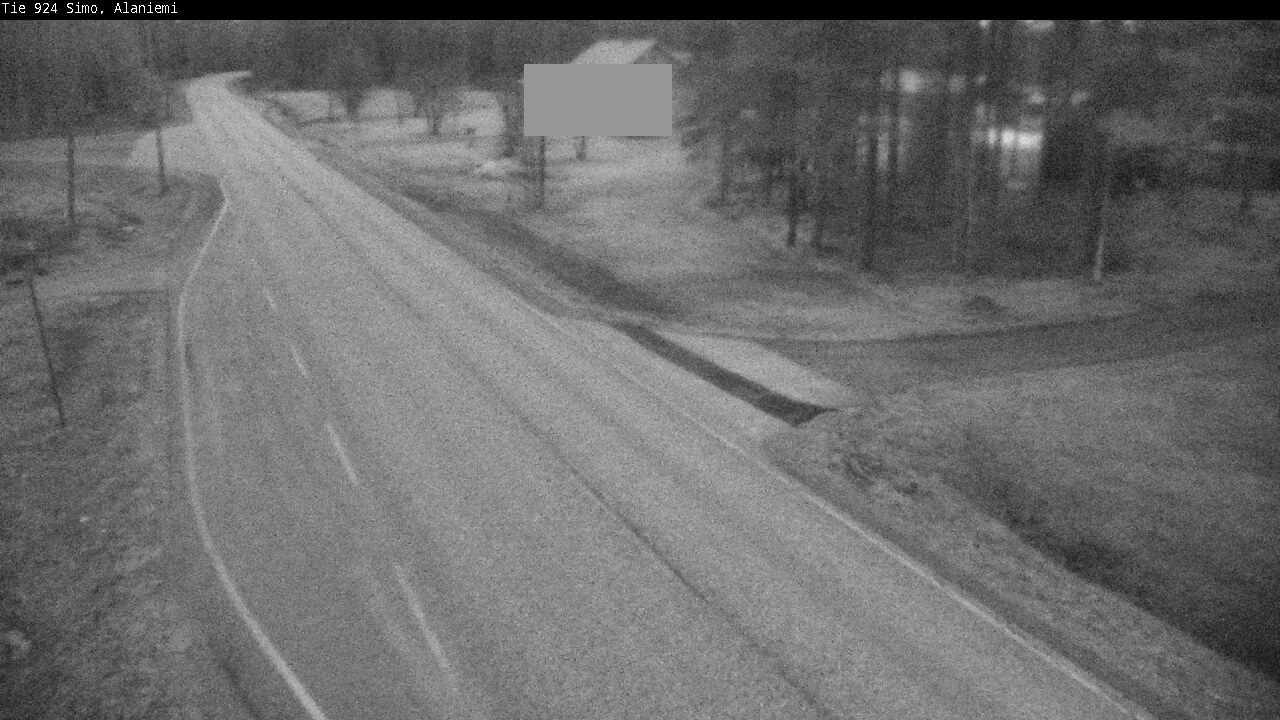 Weather Camera Image Road 924 Simo, Alaniemi, Simo, Lappi