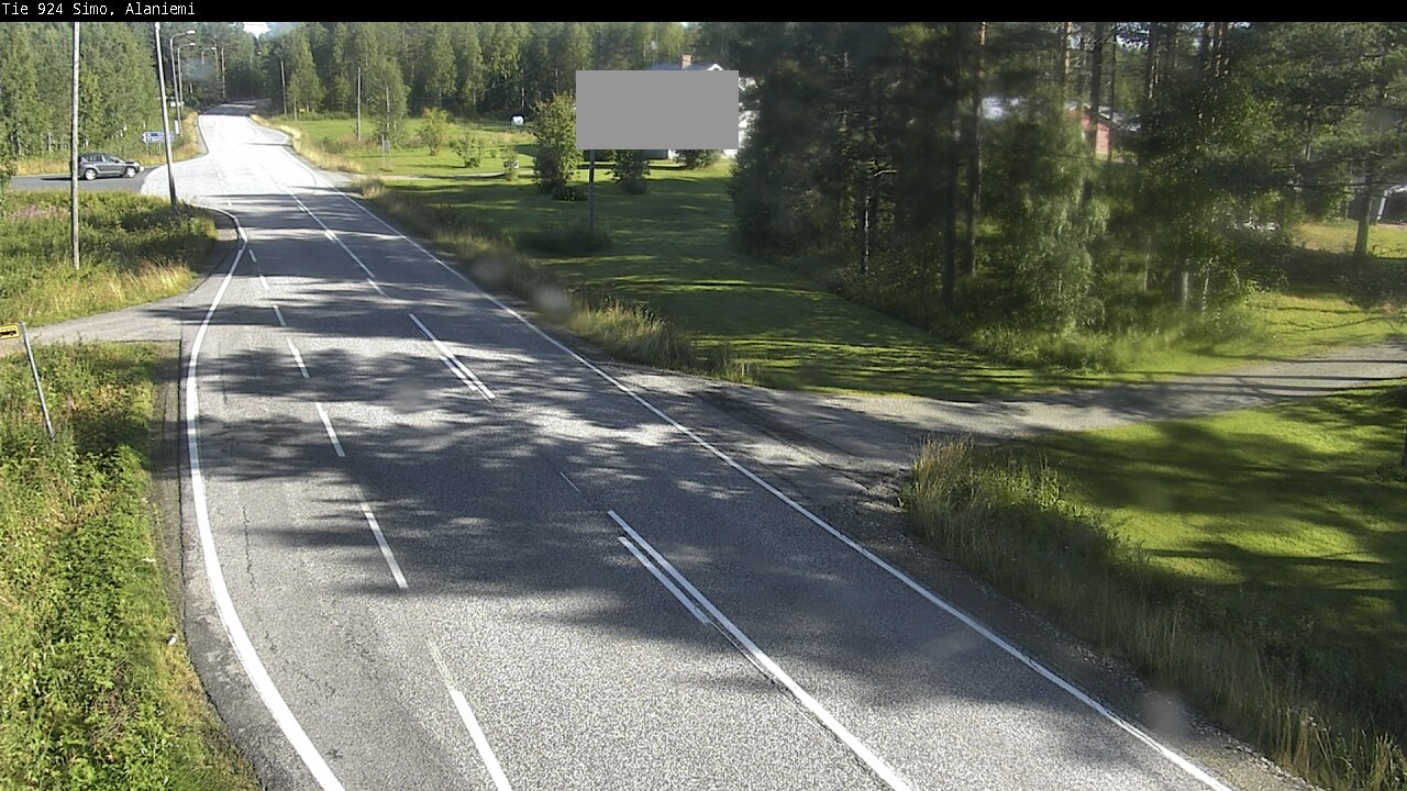 Weather Camera Image Road 924 Simo, Alaniemi, Simo, Lappi