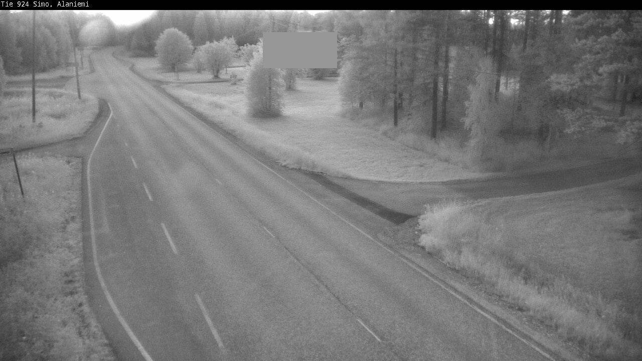 Weather Camera Image Road 924 Simo, Alaniemi, Simo, Lappi