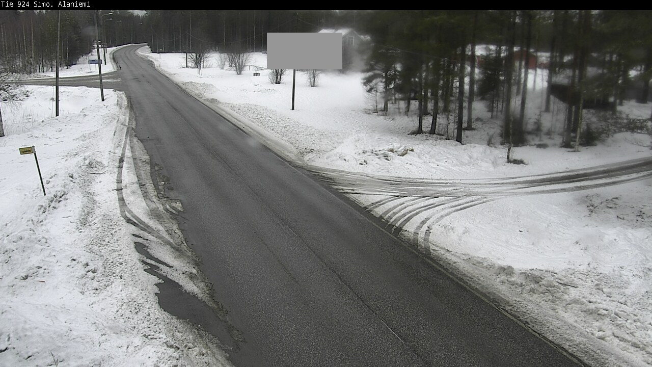 Kelikamerat Kuva Tie 924 Simo, Alaniemi, Simo, Lappi