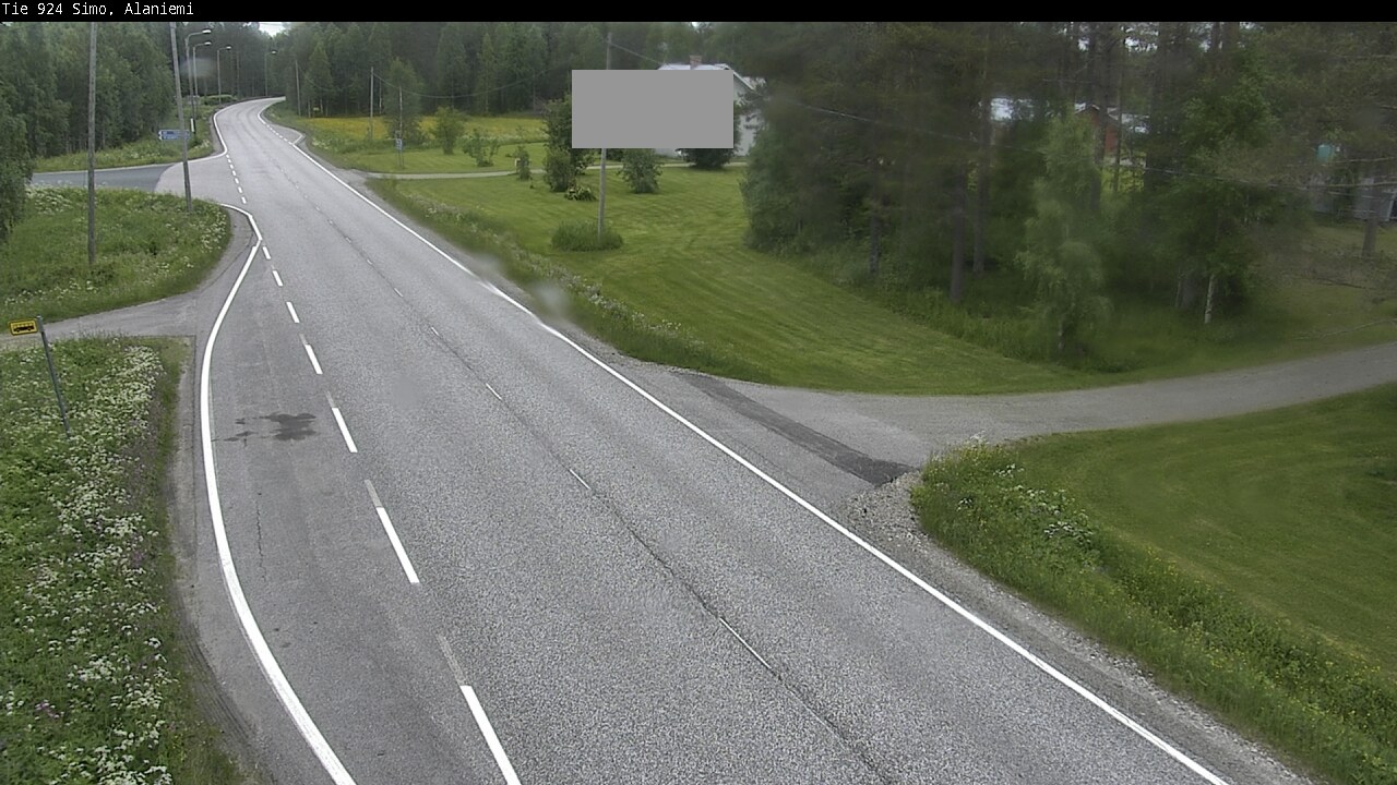 Weather Camera Image Väg 924 Simo, Alaniemi, Simo, Lappi