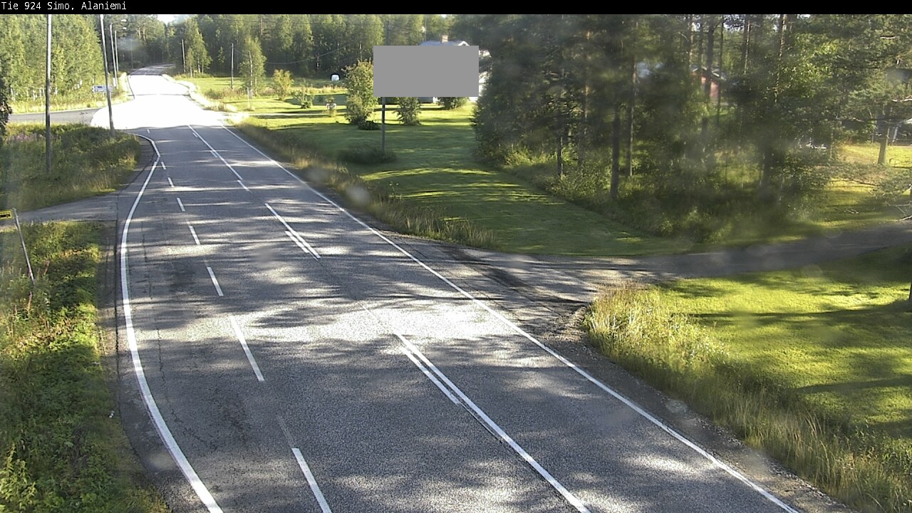 Weather Camera Image Road 924 Simo, Alaniemi, Simo, Lappi