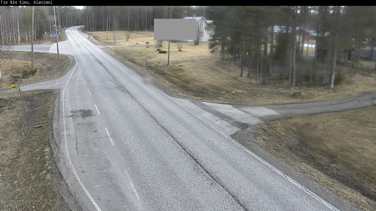 Weather Camera Image Väg 924 Simo, Alaniemi, Simo, Lappi