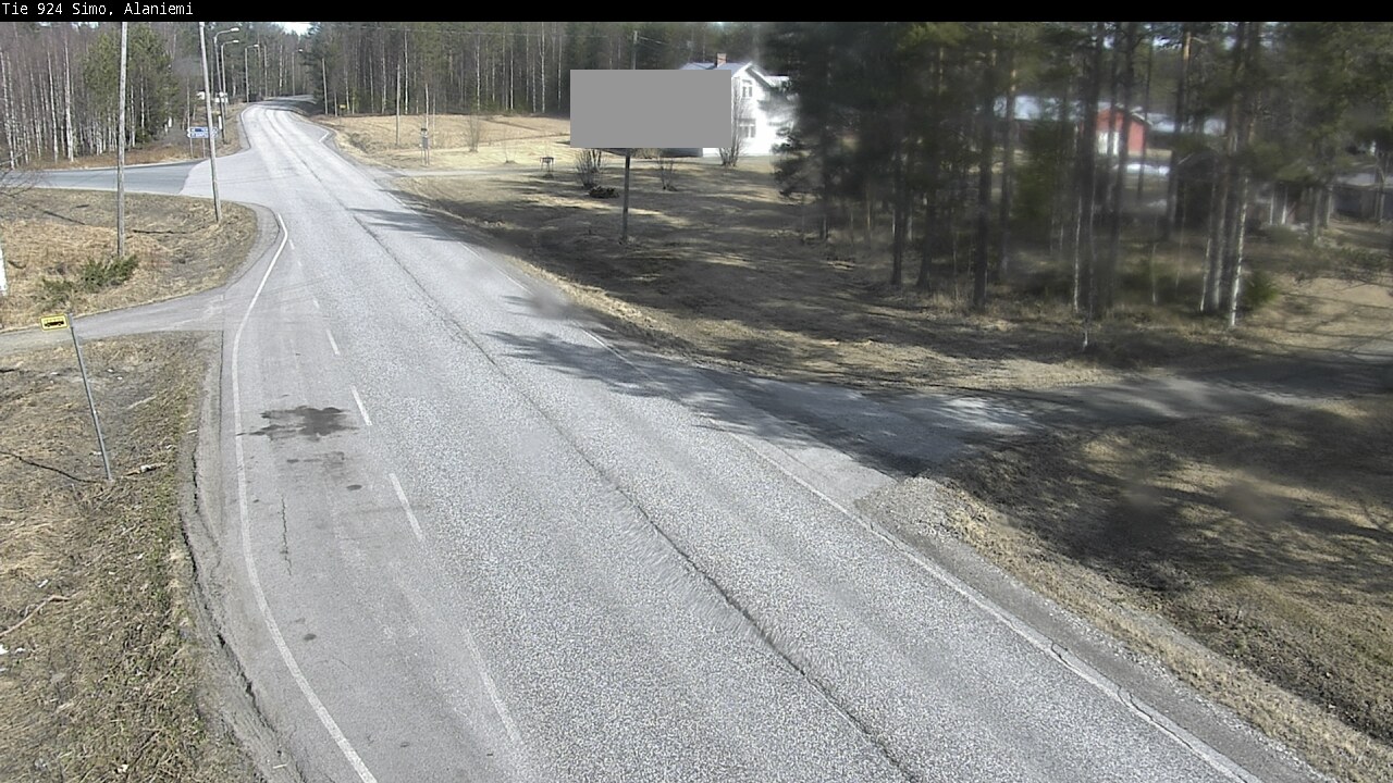 Weather Camera Image Väg 924 Simo, Alaniemi, Simo, Lappi