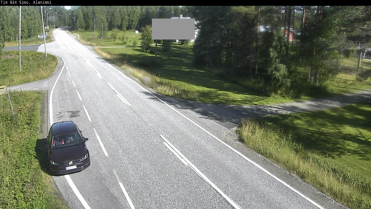 Weather Camera Image Road 924 Simo, Alaniemi, Simo, Lappi