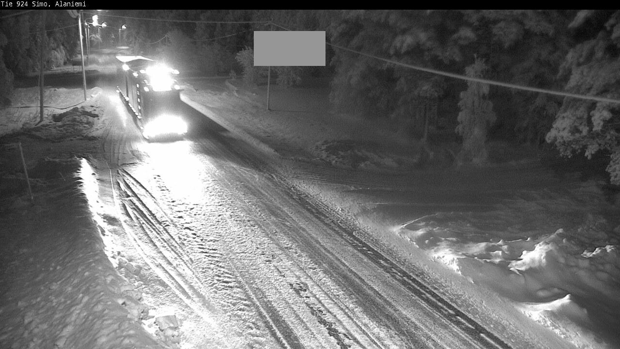 Kelikamerat Kuva Tie 924 Simo, Alaniemi, Simo, Lappi