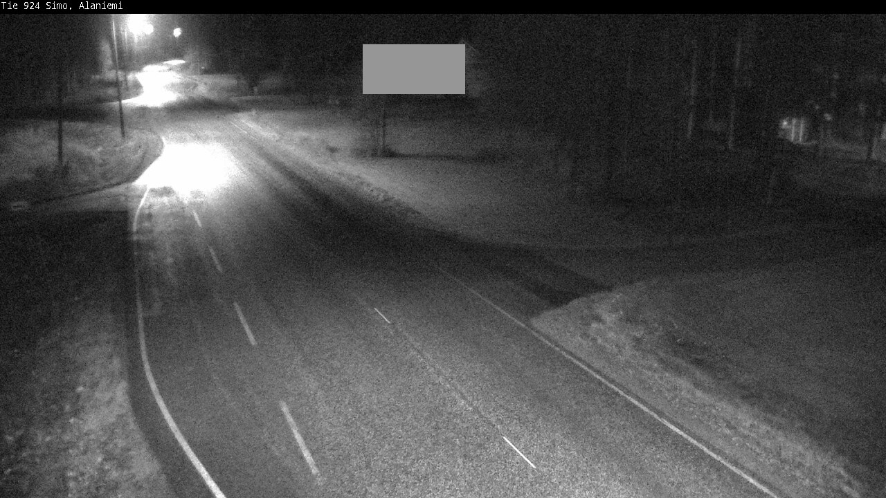 Kelikamerat Kuva Tie 924 Simo, Alaniemi, Simo, Lappi