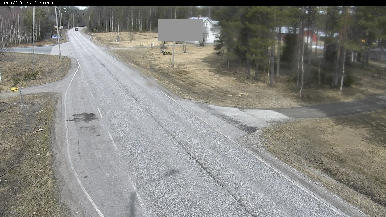 Weather Camera Image Väg 924 Simo, Alaniemi, Simo, Lappi