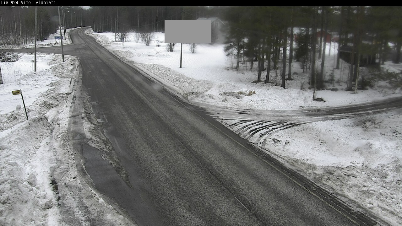 Weather Camera Image Road 924 Simo, Alaniemi, Simo, Lappi