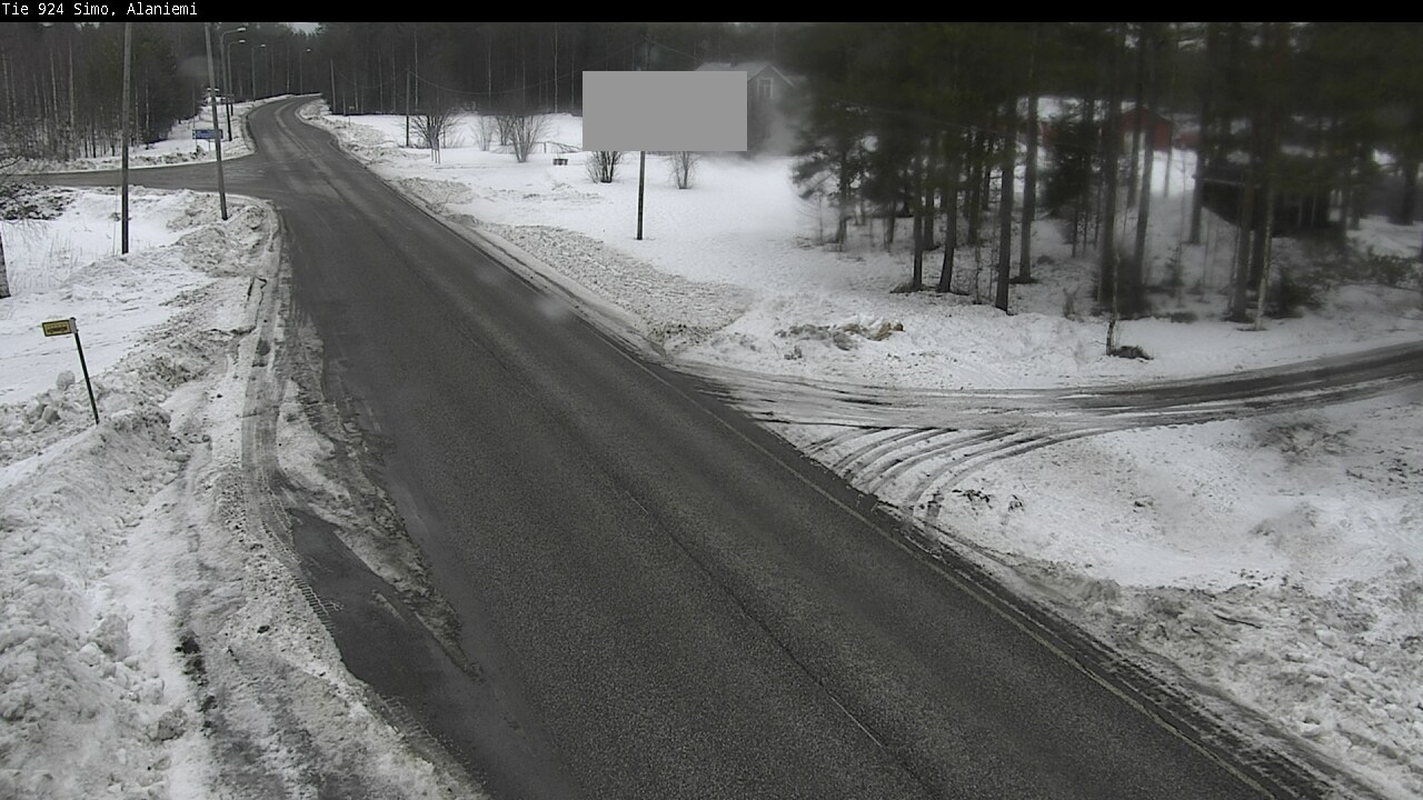 Kelikamerat Kuva Tie 924 Simo, Alaniemi, Simo, Lappi