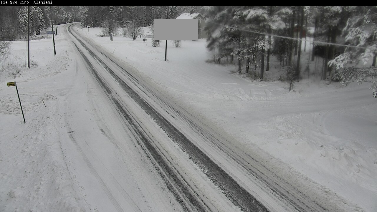 Weather Camera Image Väg 924 Simo, Alaniemi, Simo, Lappi
