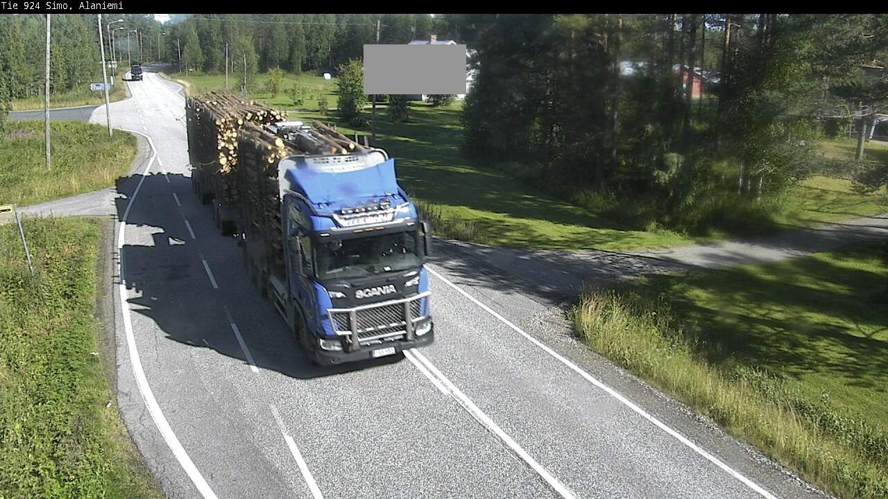 Weather Camera Image Road 924 Simo, Alaniemi, Simo, Lappi