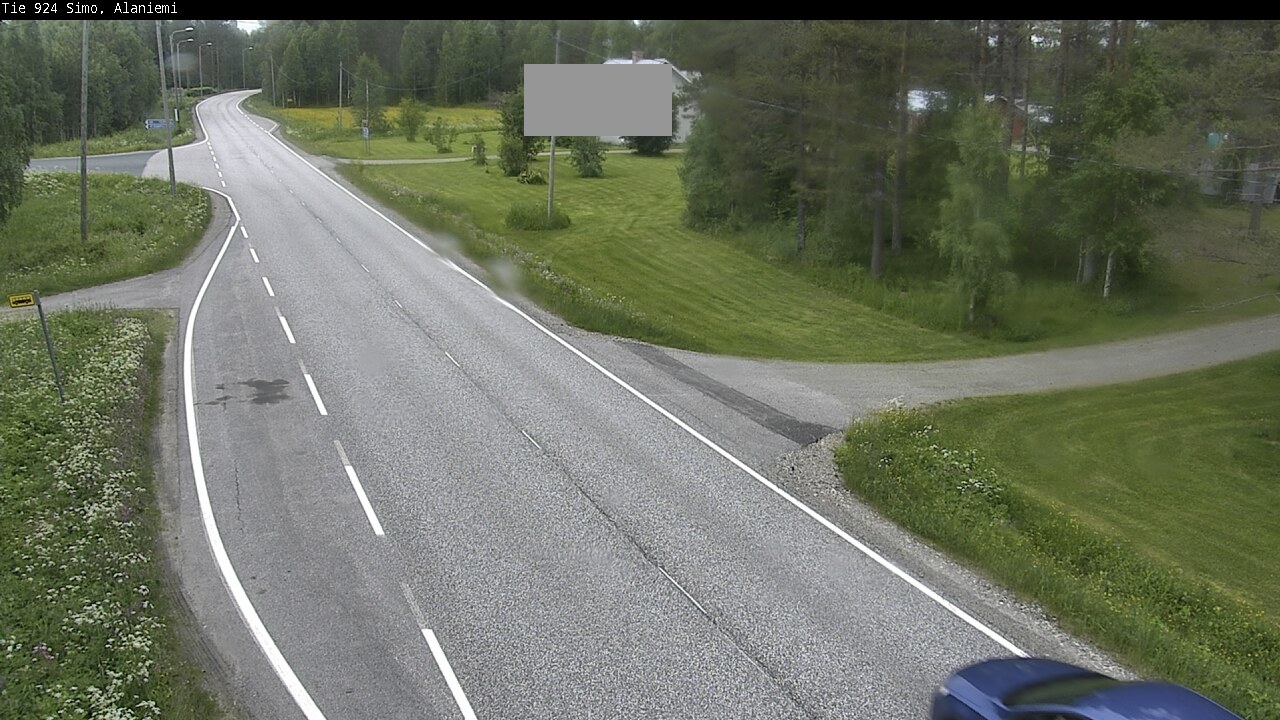 Weather Camera Image Väg 924 Simo, Alaniemi, Simo, Lappi