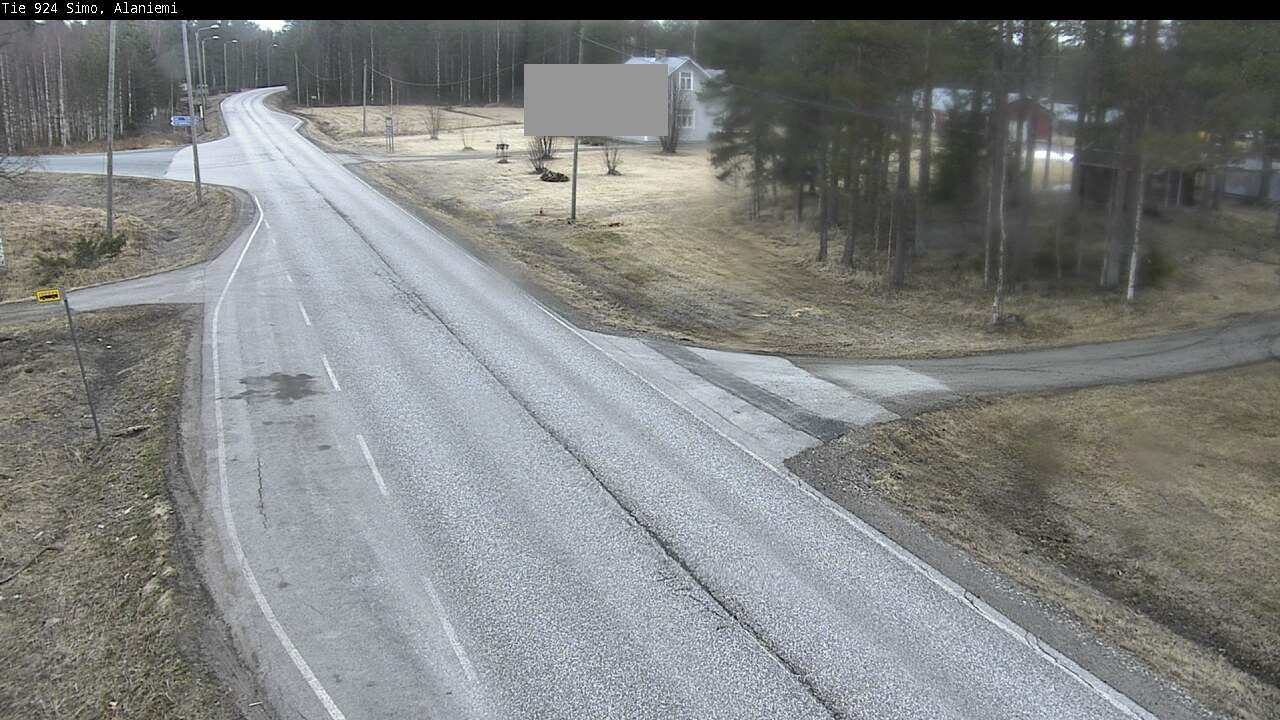 Weather Camera Image Väg 924 Simo, Alaniemi, Simo, Lappi
