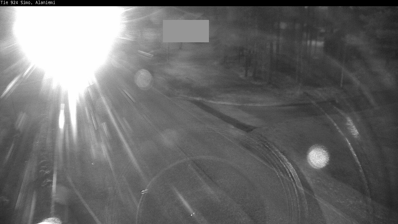 Weather Camera Image Road 924 Simo, Alaniemi, Simo, Lappi