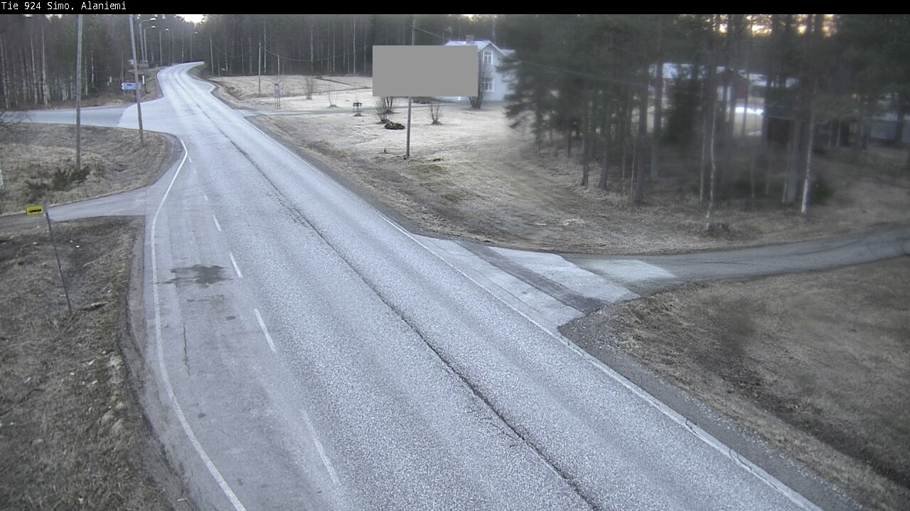 Weather Camera Image Väg 924 Simo, Alaniemi, Simo, Lappi