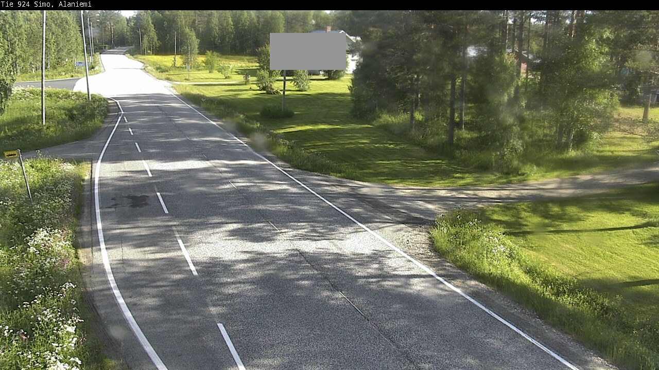 Weather Camera Image Väg 924 Simo, Alaniemi, Simo, Lappi