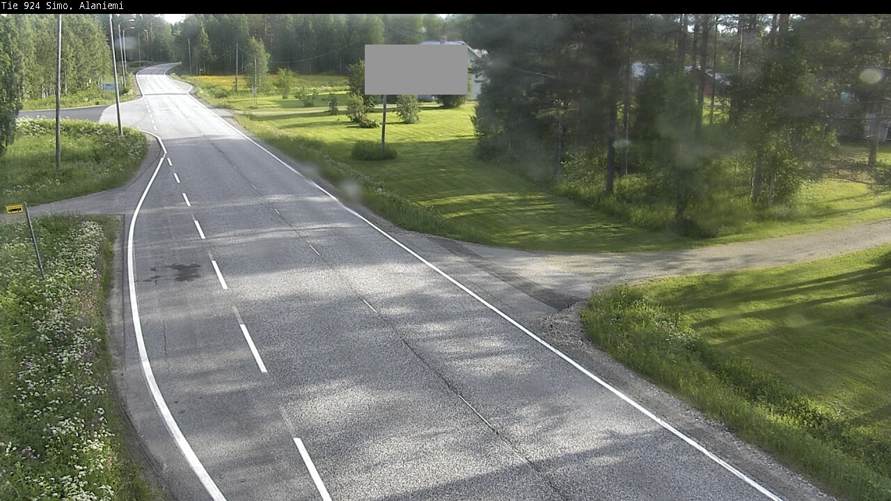 Weather Camera Image Väg 924 Simo, Alaniemi, Simo, Lappi