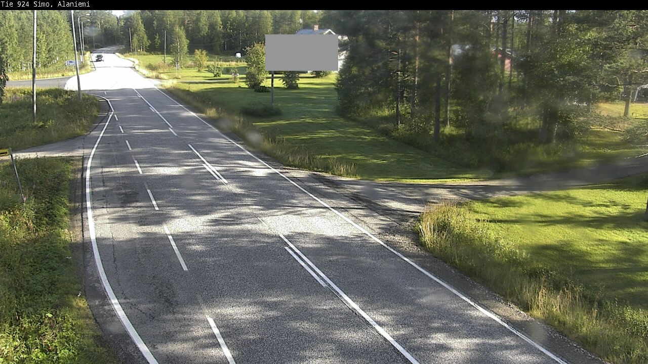 Weather Camera Image Road 924 Simo, Alaniemi, Simo, Lappi