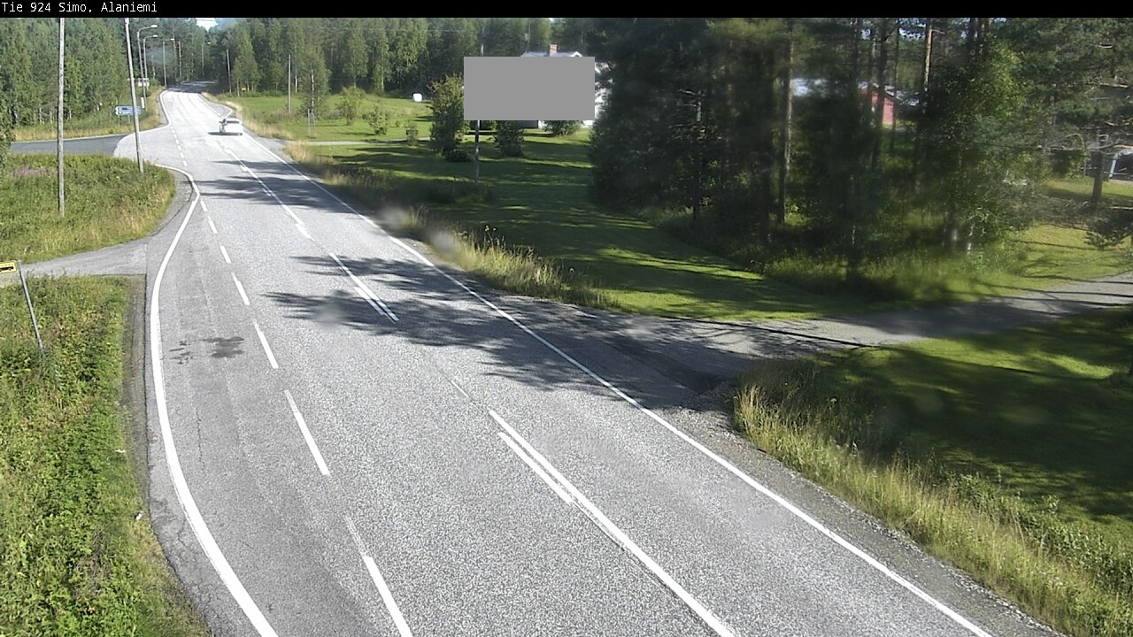 Weather Camera Image Road 924 Simo, Alaniemi, Simo, Lappi