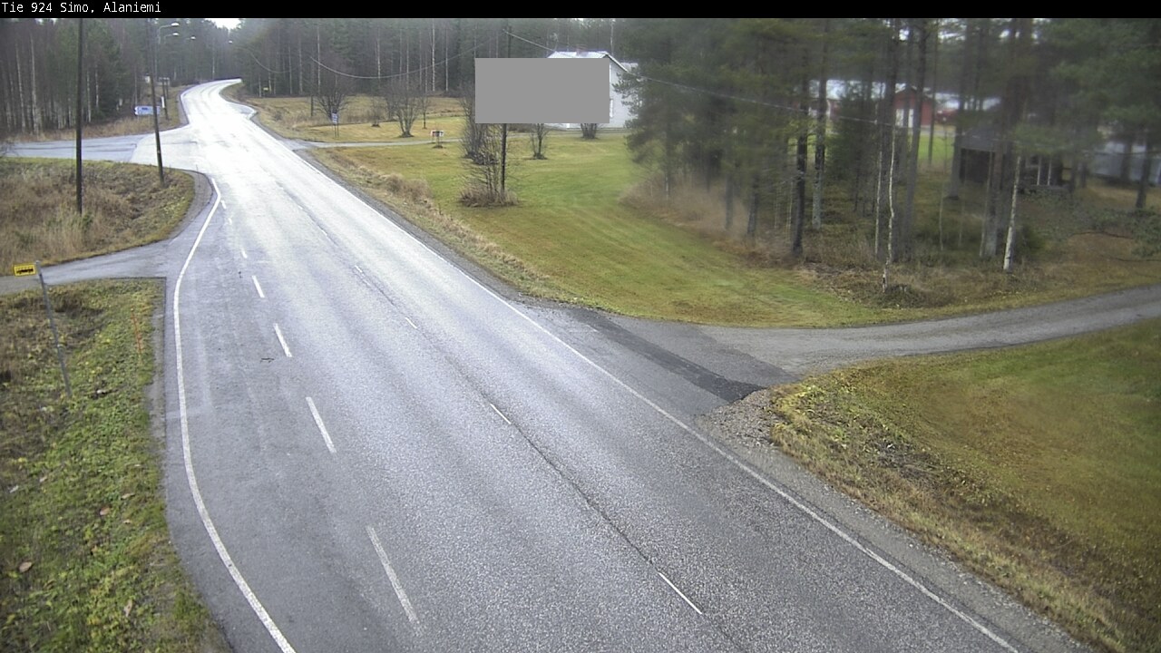 Kelikamerat Kuva Tie 924 Simo, Alaniemi, Simo, Lappi