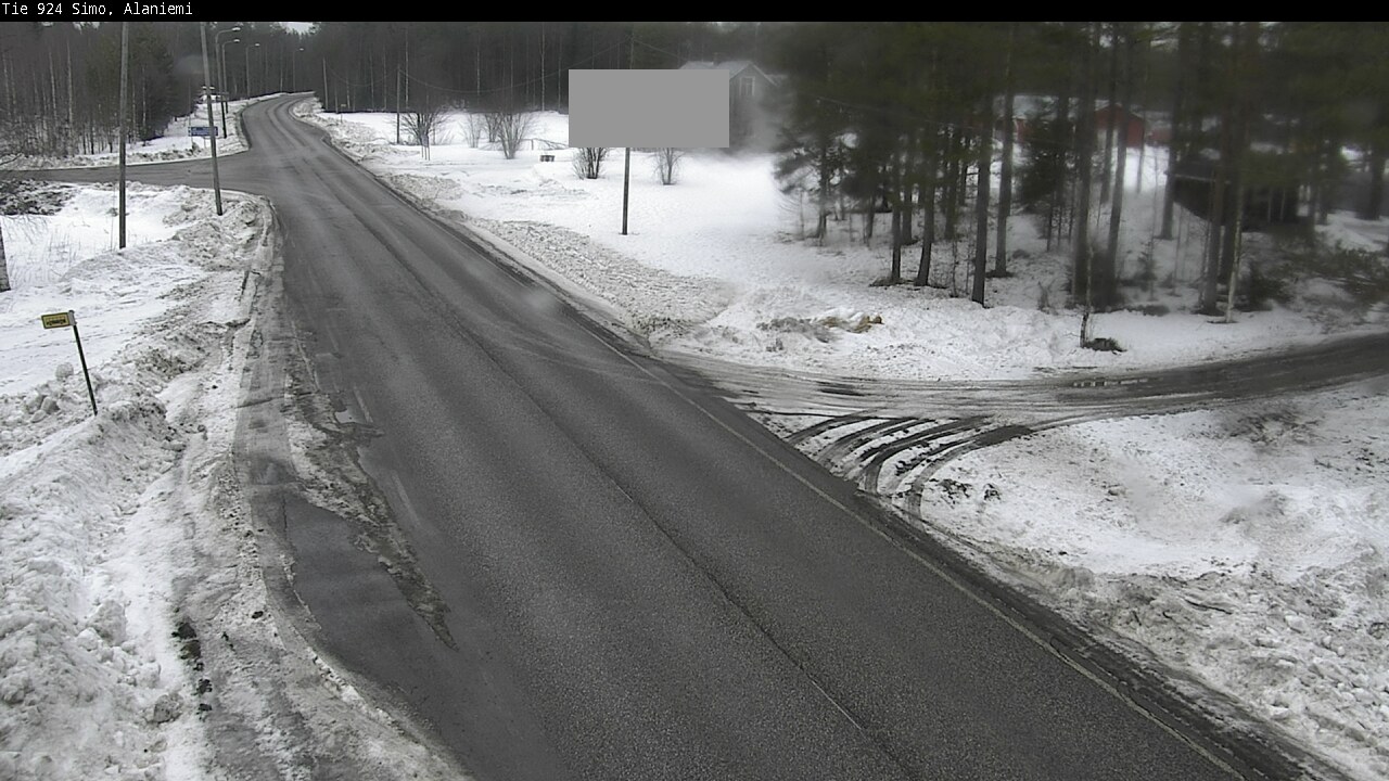 Weather Camera Image Road 924 Simo, Alaniemi, Simo, Lappi