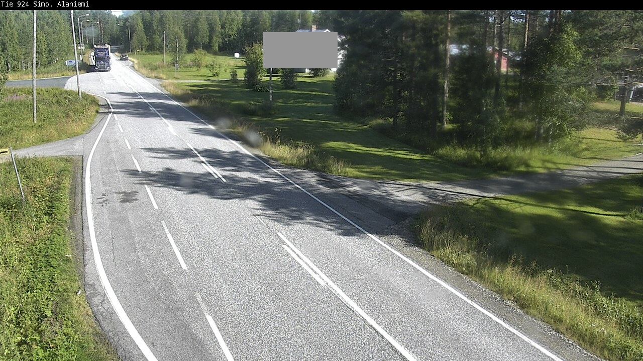 Weather Camera Image Road 924 Simo, Alaniemi, Simo, Lappi
