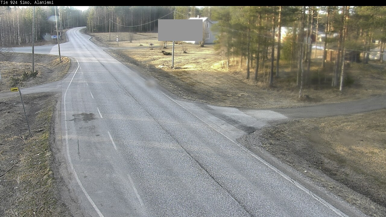 Weather Camera Image Väg 924 Simo, Alaniemi, Simo, Lappi
