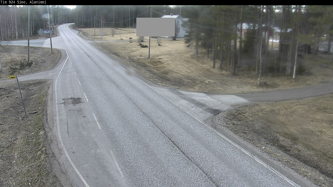 Weather Camera Image Väg 924 Simo, Alaniemi, Simo, Lappi