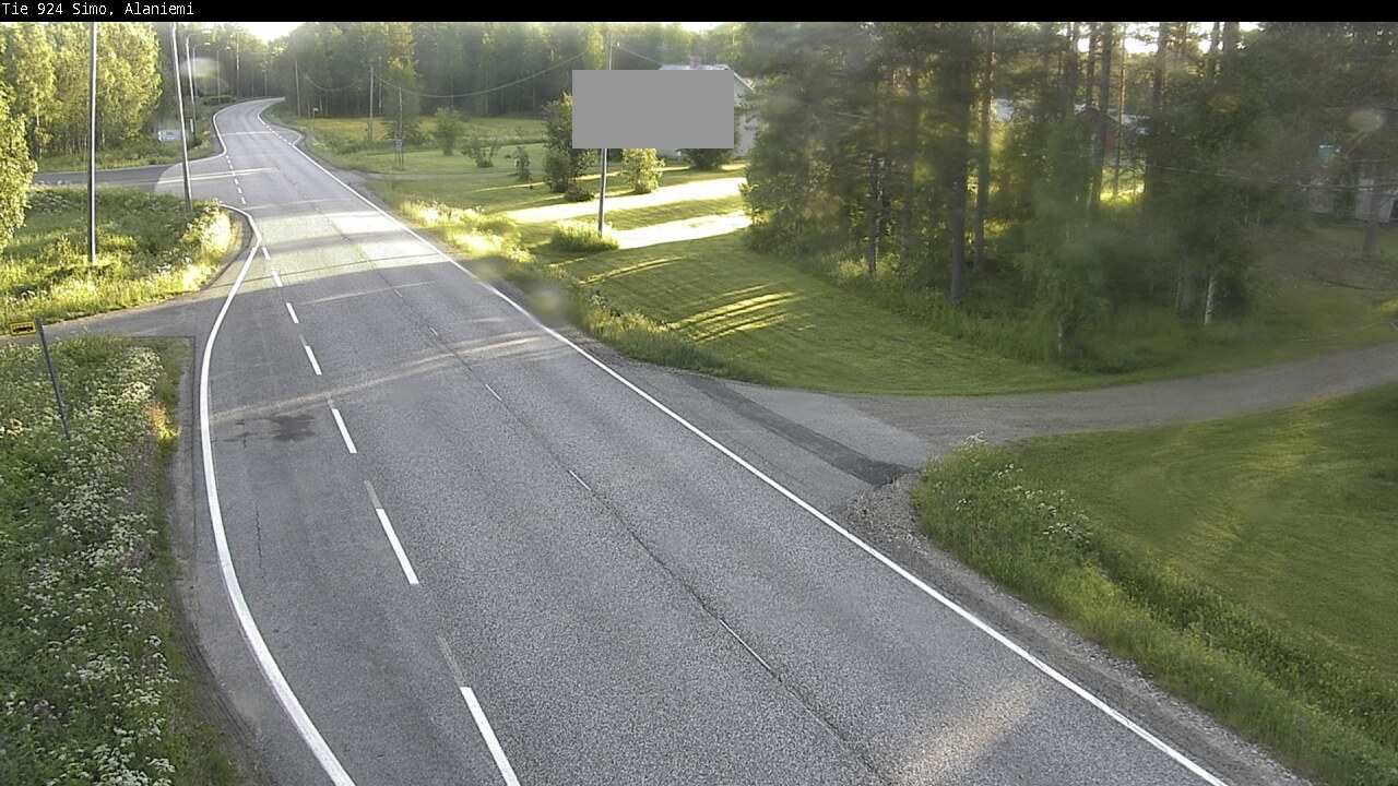 Weather Camera Image Väg 924 Simo, Alaniemi, Simo, Lappi