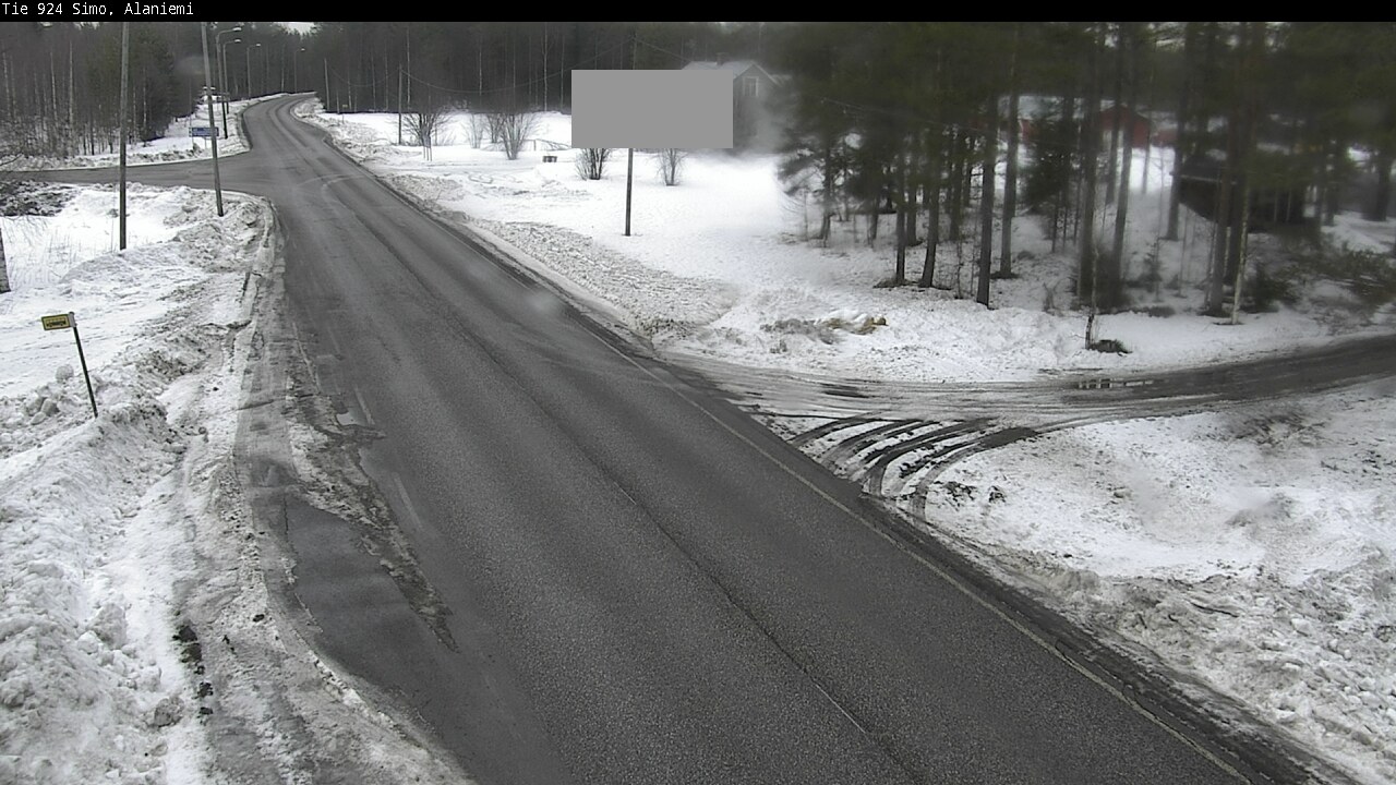 Weather Camera Image Road 924 Simo, Alaniemi, Simo, Lappi