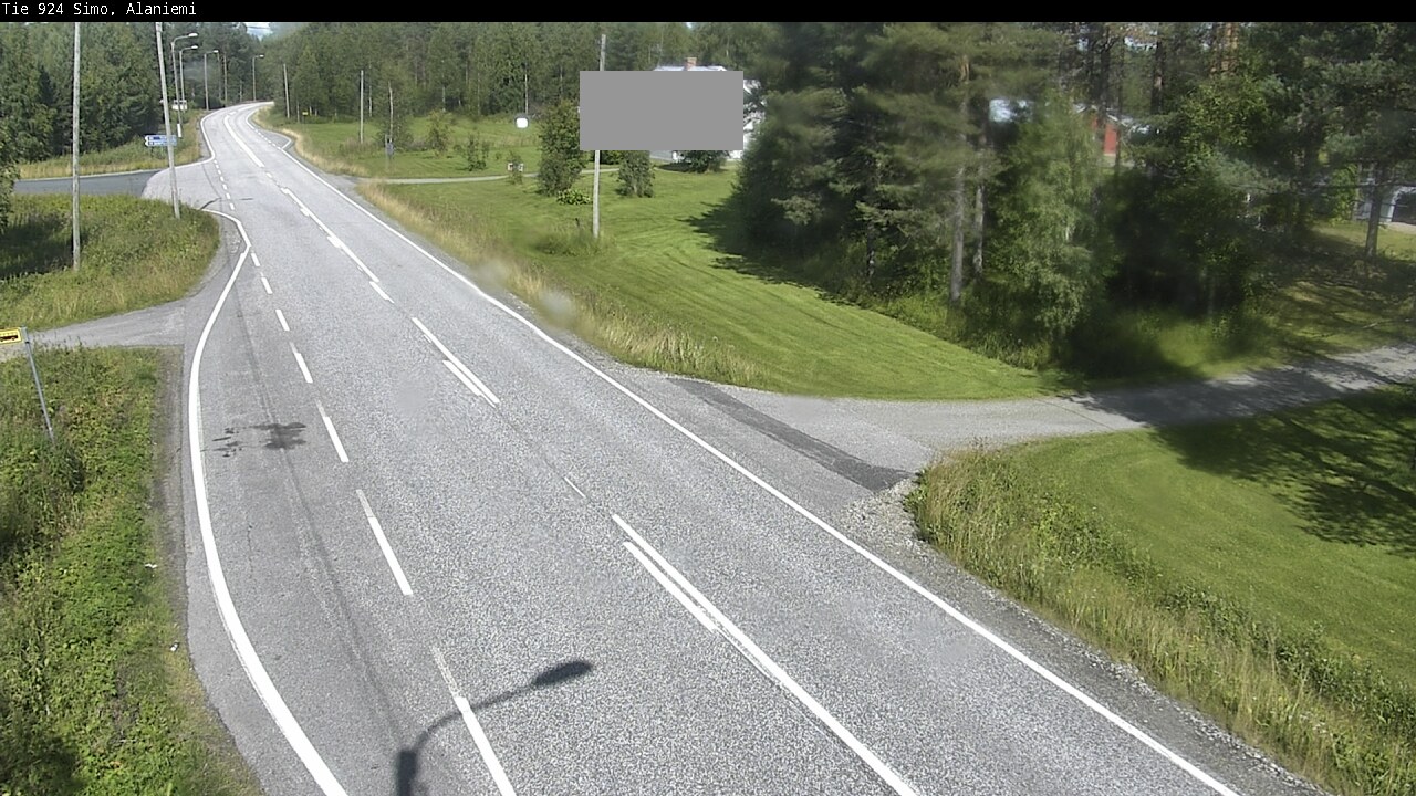 Weather Camera Image Road 924 Simo, Alaniemi, Simo, Lappi