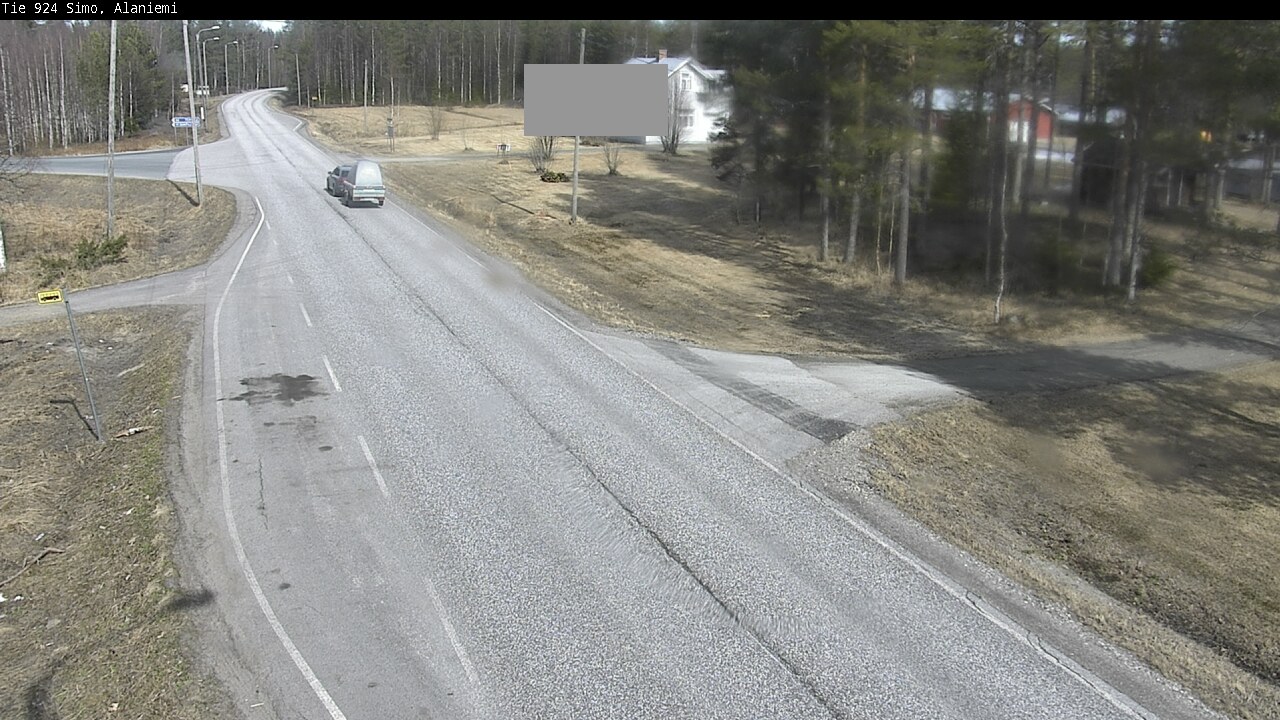 Weather Camera Image Väg 924 Simo, Alaniemi, Simo, Lappi