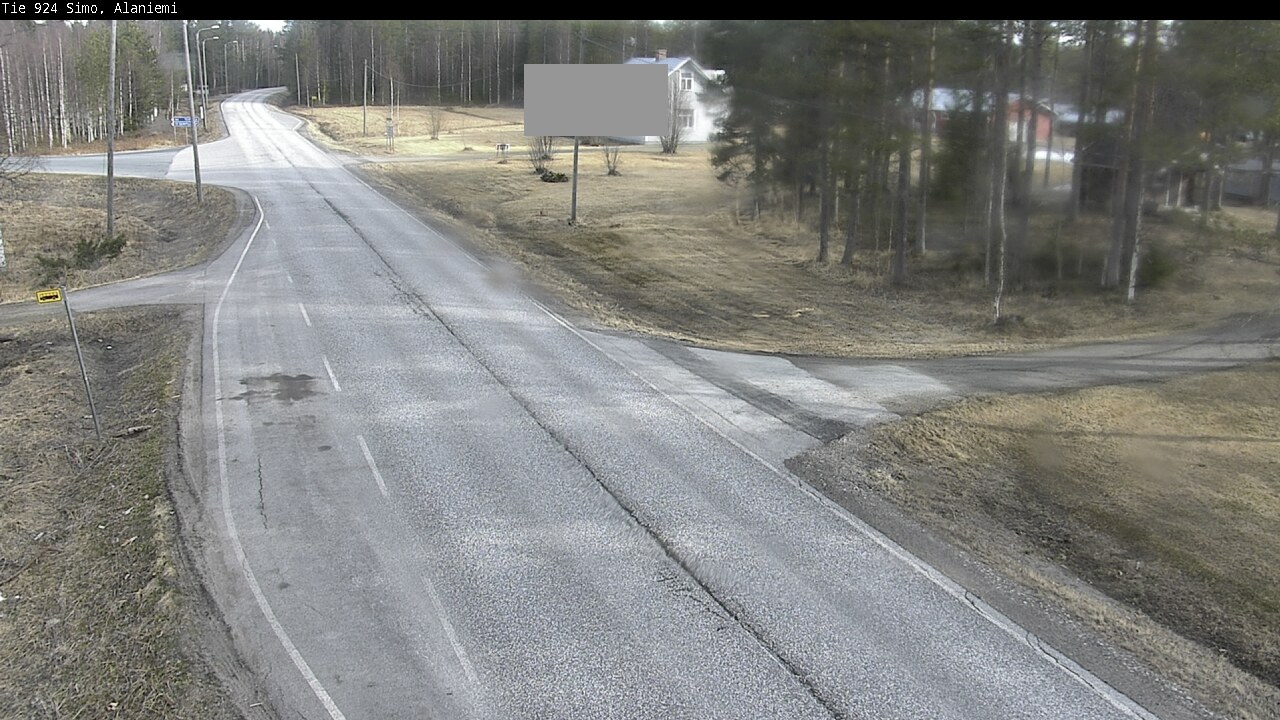 Weather Camera Image Väg 924 Simo, Alaniemi, Simo, Lappi