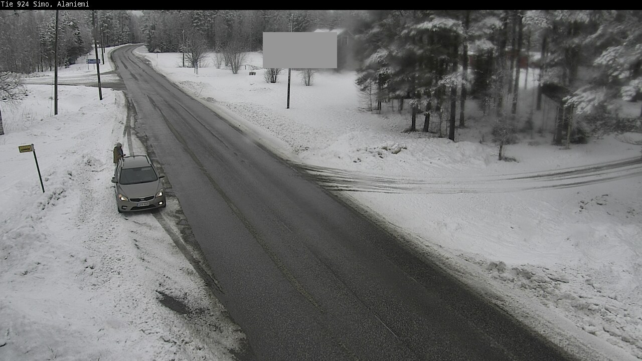 Kelikamerat Kuva Tie 924 Simo, Alaniemi, Simo, Lappi