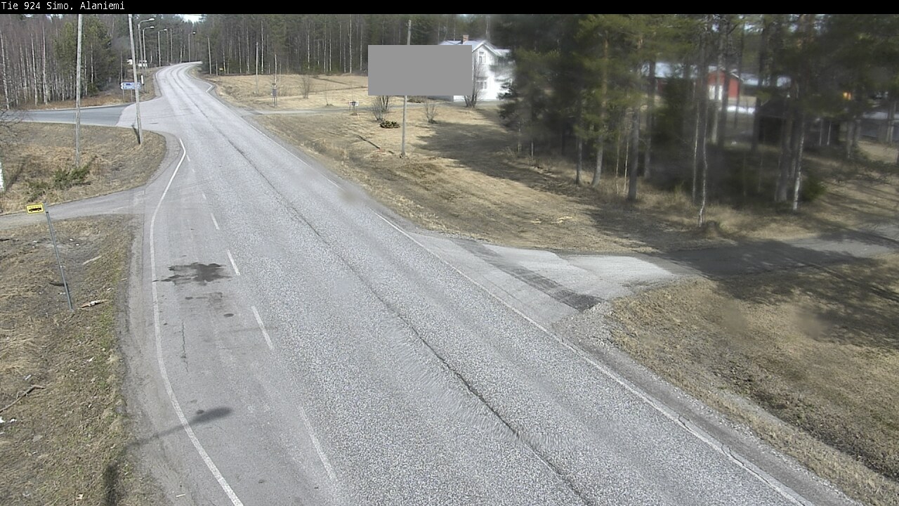 Weather Camera Image Väg 924 Simo, Alaniemi, Simo, Lappi