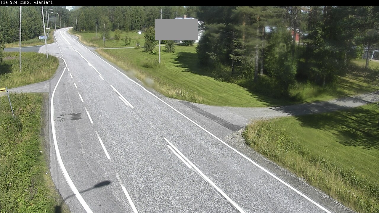 Weather Camera Image Road 924 Simo, Alaniemi, Simo, Lappi