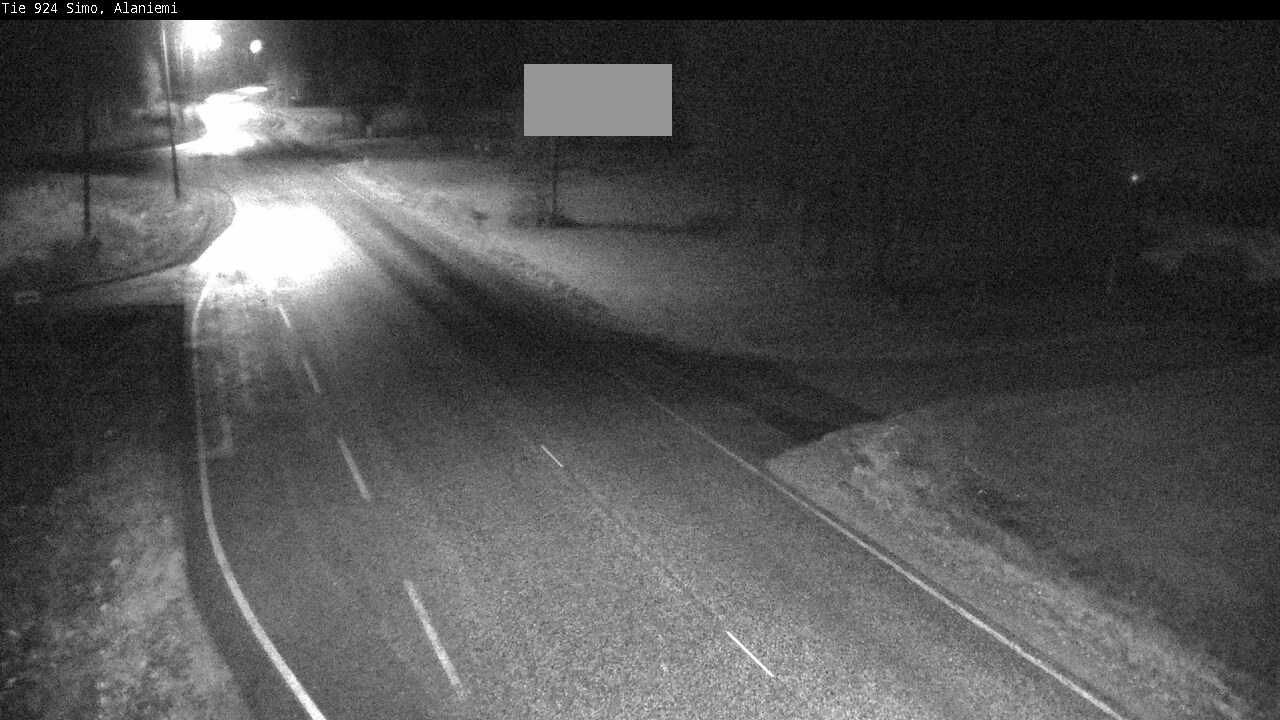 Kelikamerat Kuva Tie 924 Simo, Alaniemi, Simo, Lappi