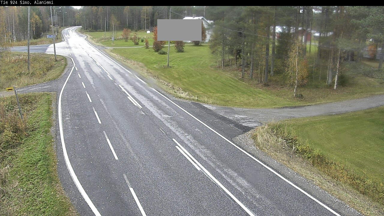 Kelikamerat Kuva Tie 924 Simo, Alaniemi, Simo, Lappi
