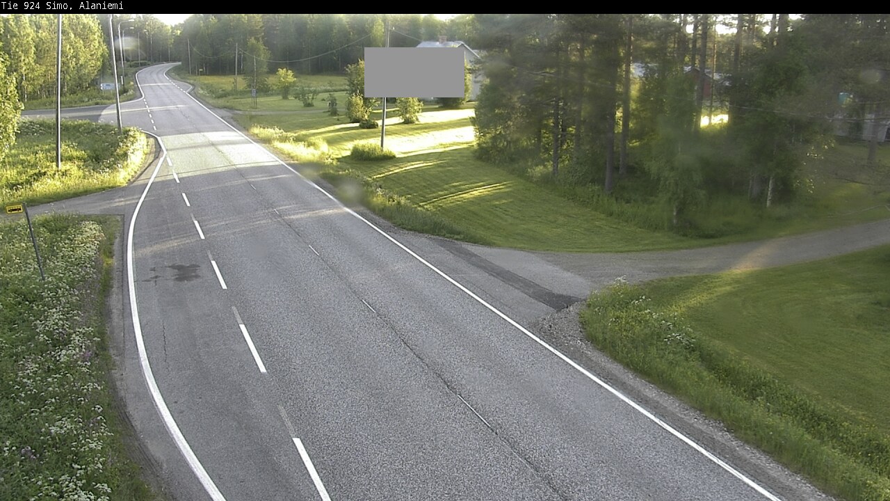 Weather Camera Image Väg 924 Simo, Alaniemi, Simo, Lappi