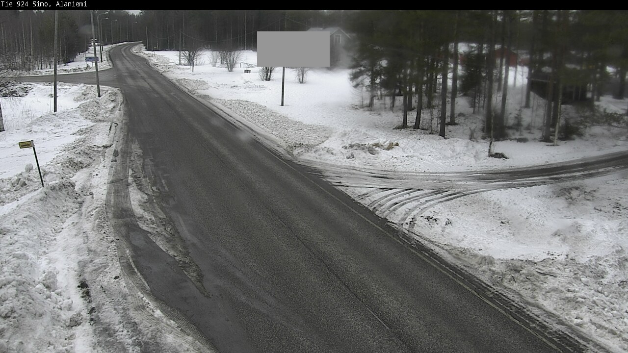 Weather Camera Image Road 924 Simo, Alaniemi, Simo, Lappi