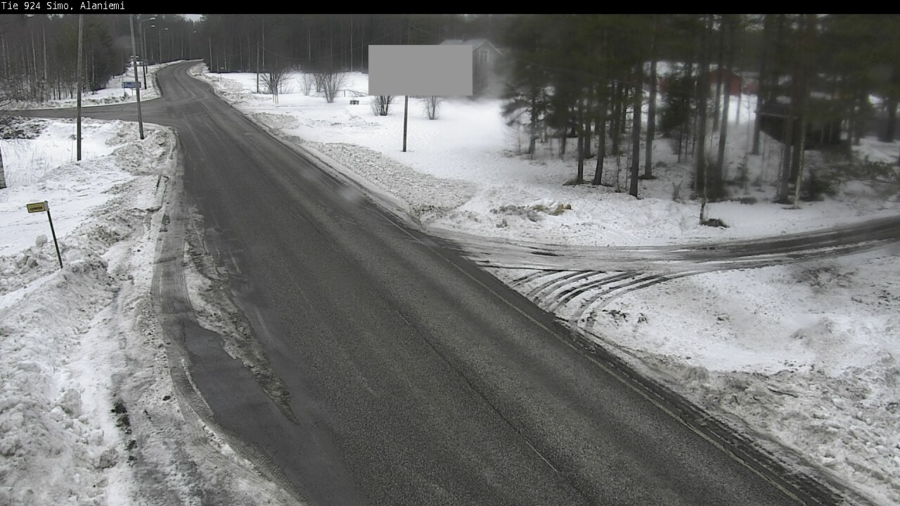 Weather Camera Image Road 924 Simo, Alaniemi, Simo, Lappi