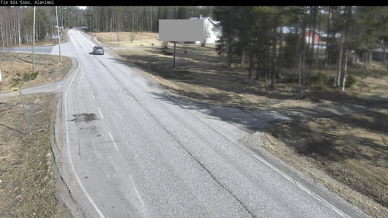 Weather Camera Image Väg 924 Simo, Alaniemi, Simo, Lappi