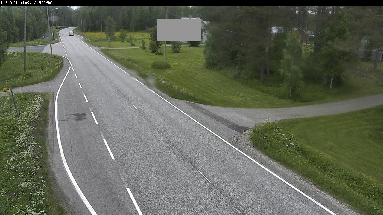 Weather Camera Image Väg 924 Simo, Alaniemi, Simo, Lappi
