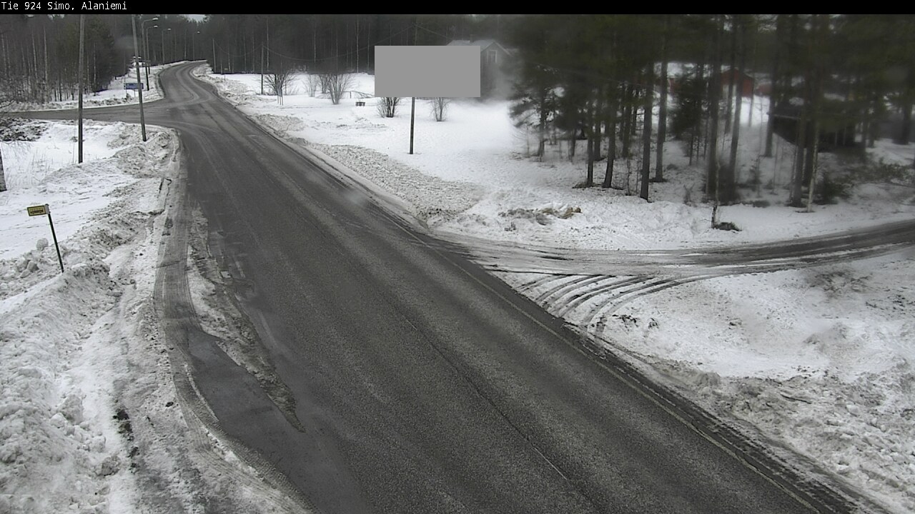 Weather Camera Image Road 924 Simo, Alaniemi, Simo, Lappi